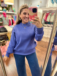 Come And Get It Sweater - Blue