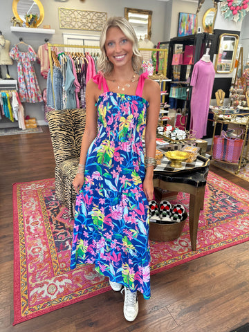 Tropical Date Night Maxi Dress