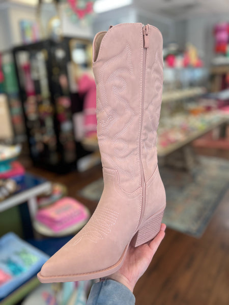 Blush Cowgirl Boots