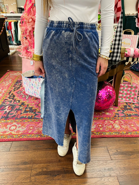 It's Nothing Personal Midi Skirt