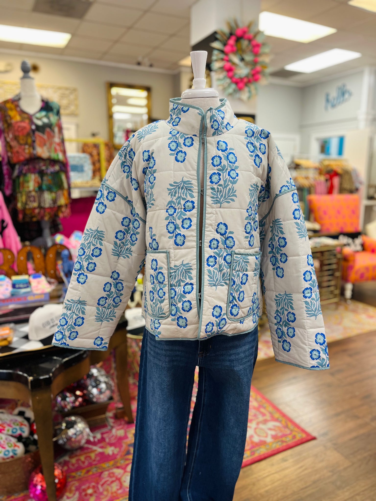 Feeling Breezy Quilted Jacket