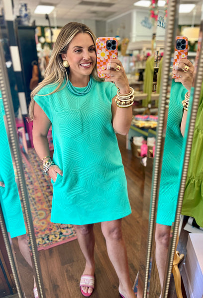 Kick Back Vibes Textured Dress