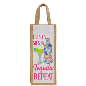 Tequila Repeat Wine Bag