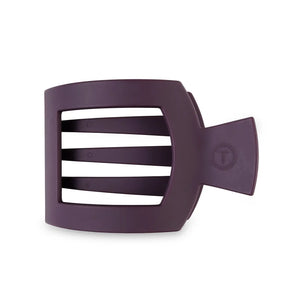 Burgundy Bliss Teleties Flat Square Clip - Medium