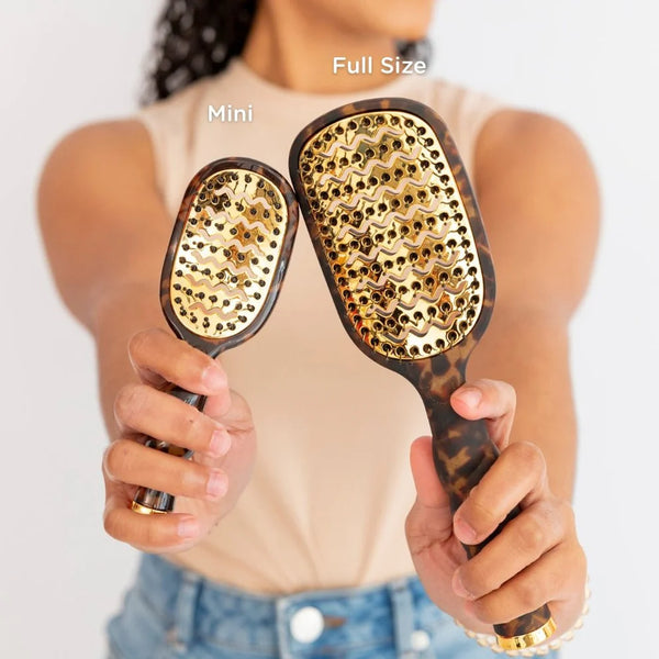 Teletie Vented Hair Brush - Tortoise