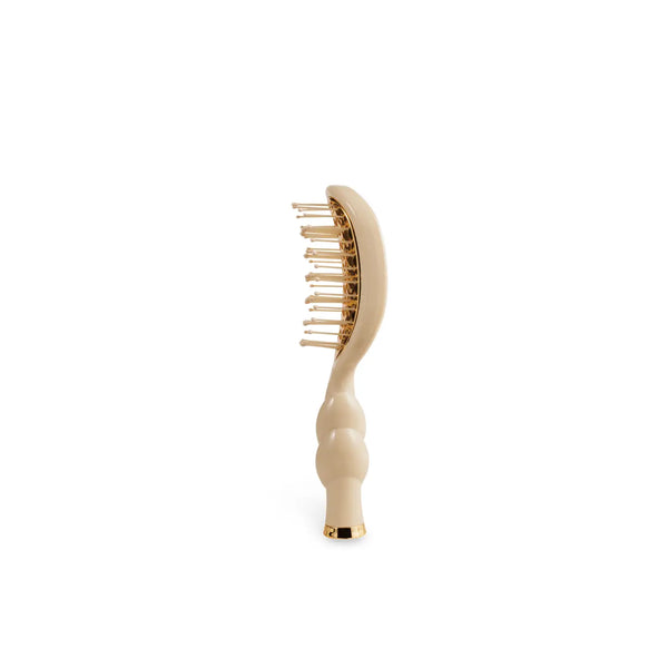Teletie Mini Vented Hair Brush - Tan