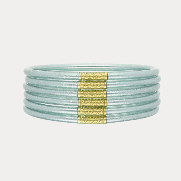 Mint Skinny BuDhaGirl Bangles