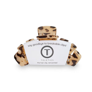 Blonde Tortoise Classic Teletie Hair Clip - Small