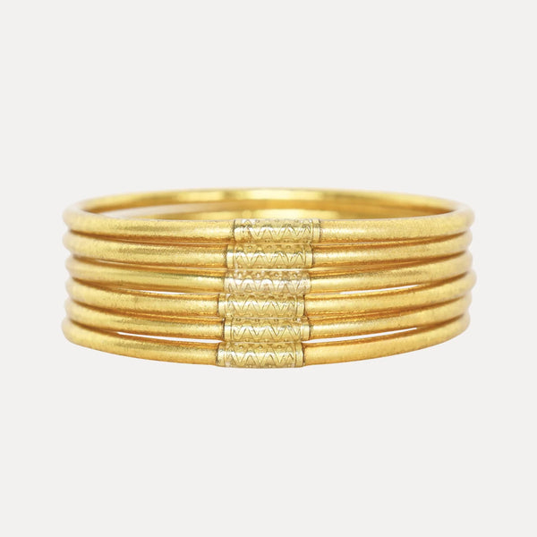 Aura Lumine Skinny Budhagirl Bangles