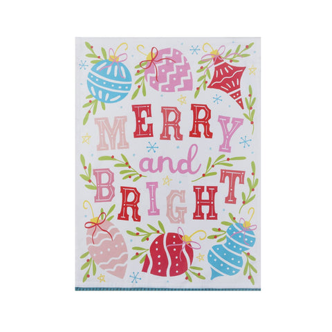 Merry And Bright Tea Towel