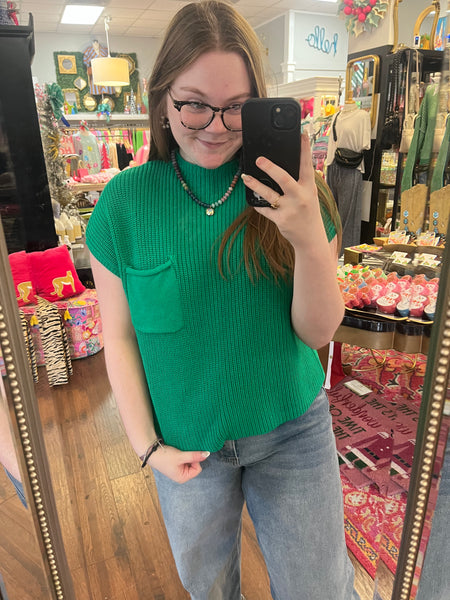 New Favorite Sweater Vest - Green