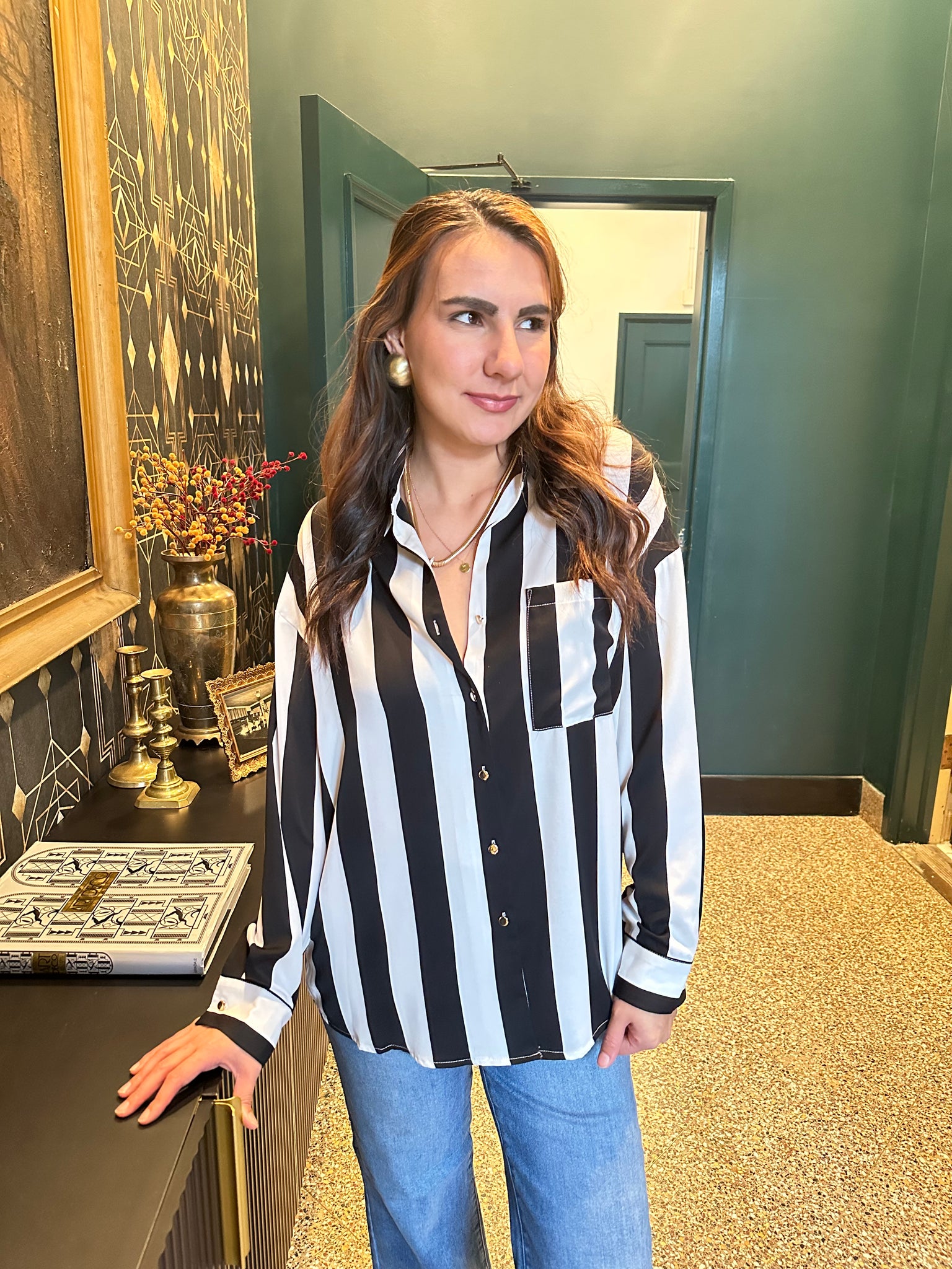 All About The Stripes Top