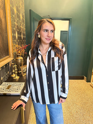 All About The Stripes Top