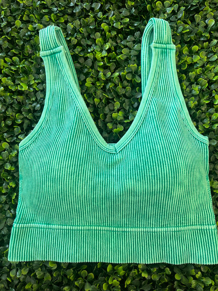 Padded V Neck Bralette