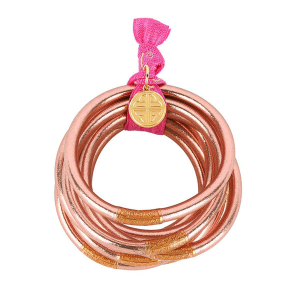 Rose Gold BuDhaGirl Bangles