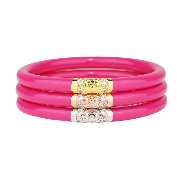 Three Kings BuDhaGirl Bangles - Epic Pink