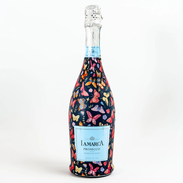 Midnight Butterfly Garden Beau Bottle Wrap