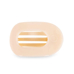 Almond Beige Teleties Flat Clip - Large