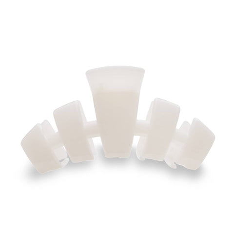 Coconut White Classic Teleties Hair Clip - Large
