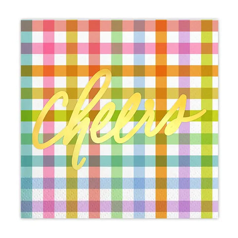 Gingham Cheers Napkins