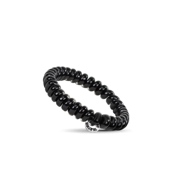 Jet Black Teleties - Small