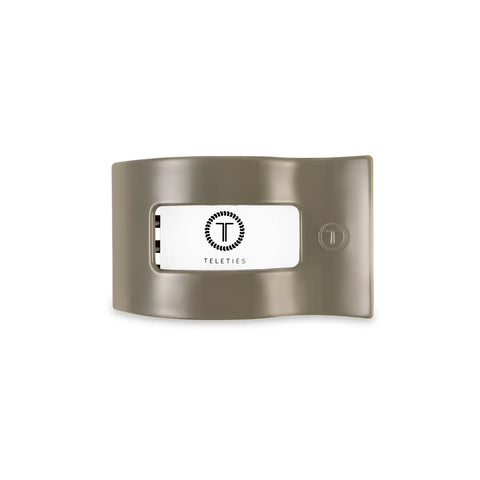 Sage It Ain't So Rectangle Flat Teletie Clip - Small