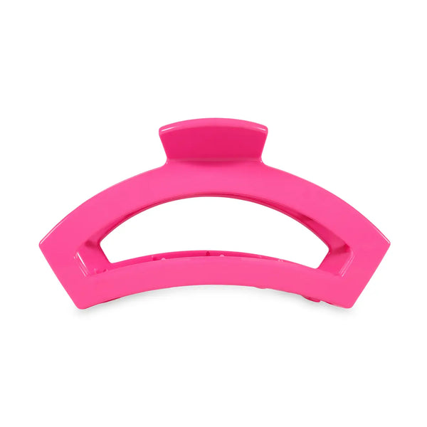 Tropical Punch Open Teletie Hair Clip - Tiny