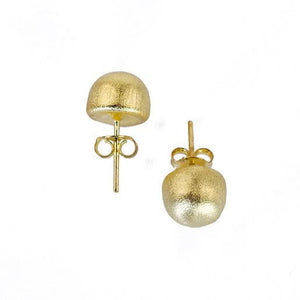 Brushed Gold Lilou Studs - Sheila Fajl