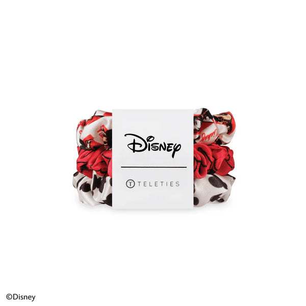Mickey Mouse Silk Scrunchie Teleties - Small