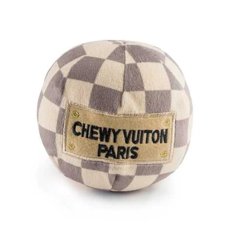 Checker Chewy Vuiton Ball - Large