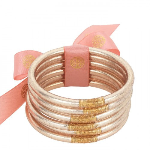 Champagne BuDhaGirl Bangles - Stack of 6