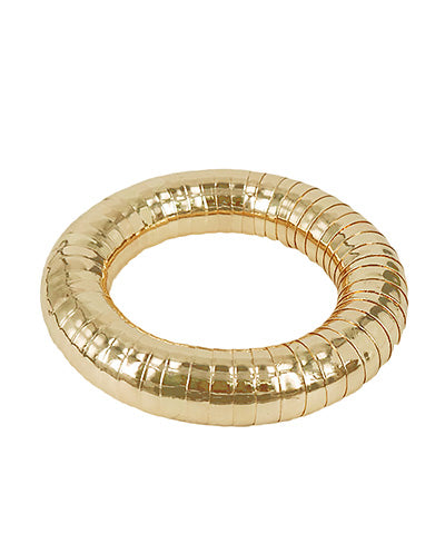 Gold Round Bead Bracelet
