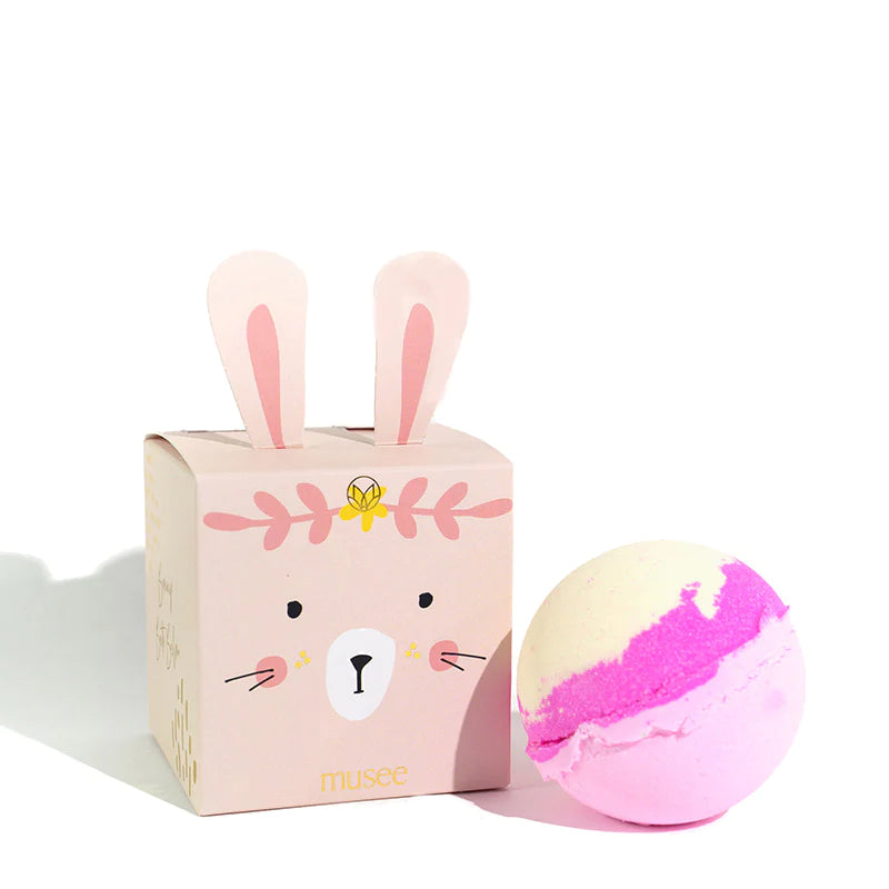 Pink Bunny Boxed Bath Bomb - Musee