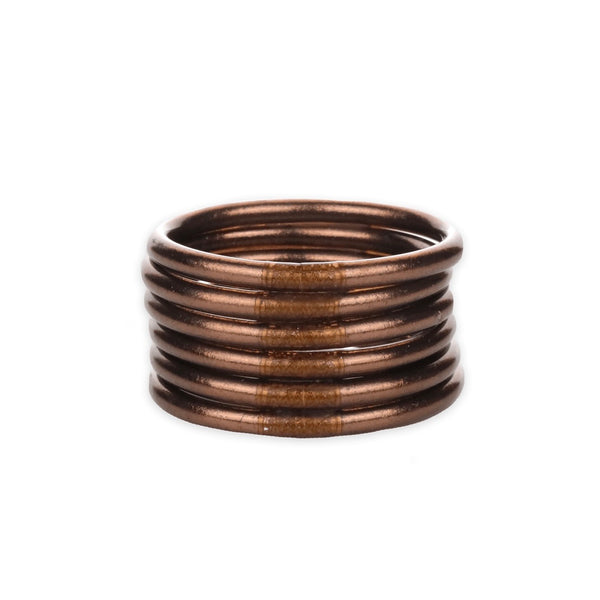 Meteorite BuDhaGirl Bangles - Stack Of 6