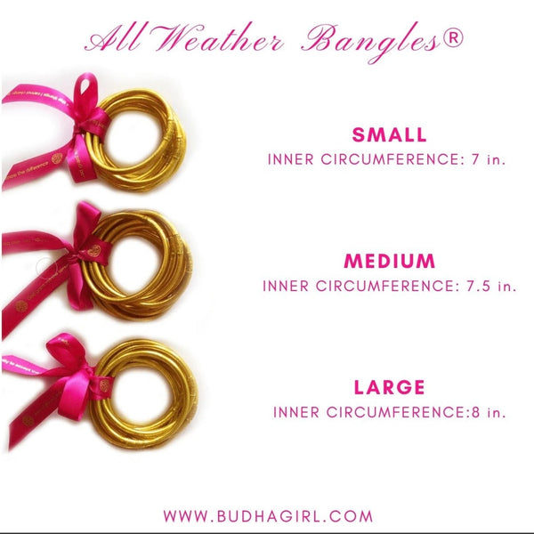 Three Kings BuDhaGirl Bangles - Black