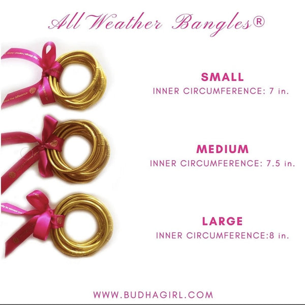 Three Kings BuDhaGirl Bangles - Turquoise