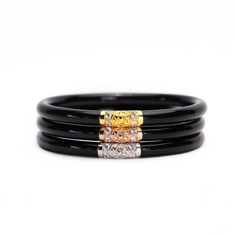 Three Kings BuDhaGirl Bangles - Black